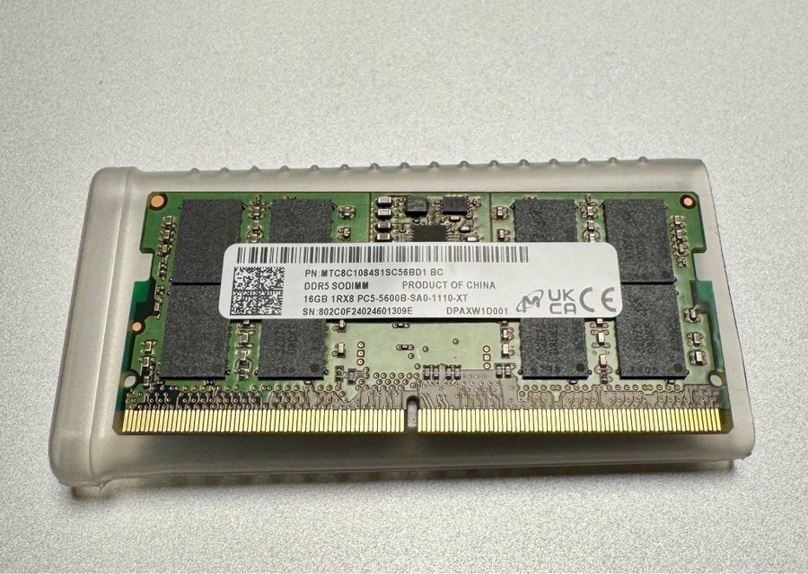 Samsung 16GB DDR5 SO-dimm 5600Mhz