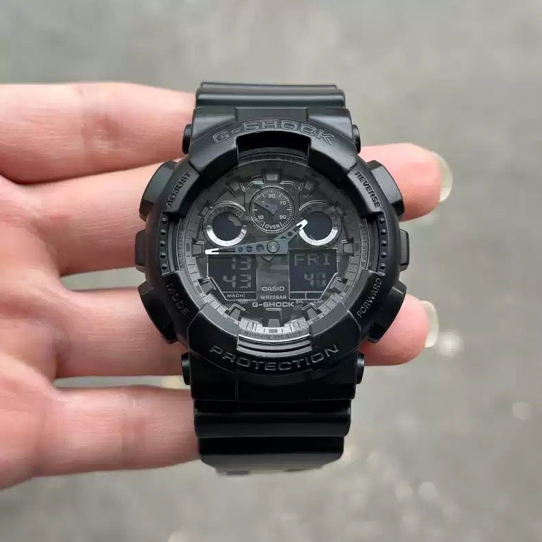 Casio G-Shock GA-100-1A1 Black Watch