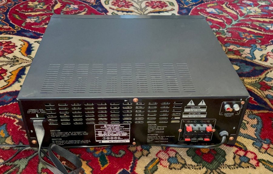 Pioneer Stereo Receiver Amplifier M-J300