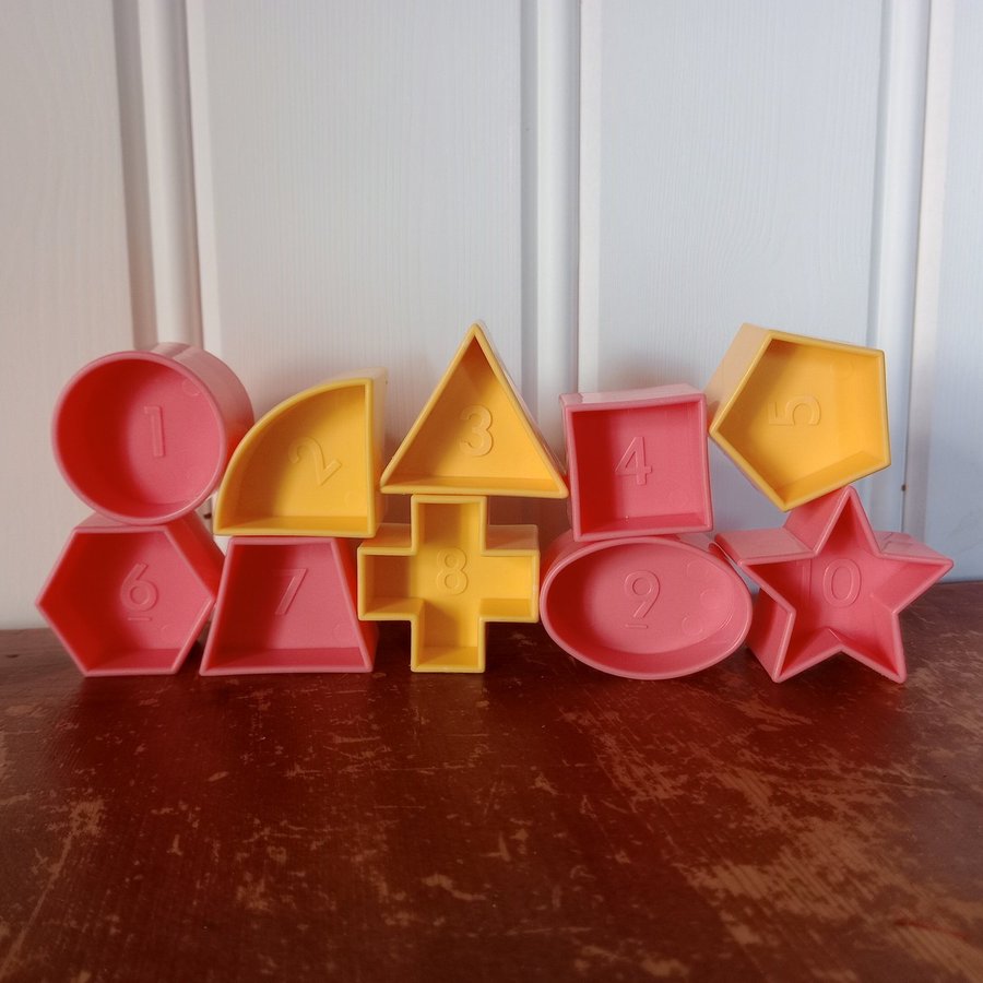 Tupperware Toys puzzelboll pusselboll lekboll boll