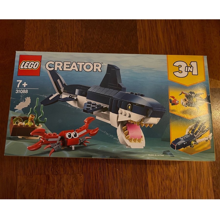 LEGO Creator 3-i-1 Havs Haj 31088