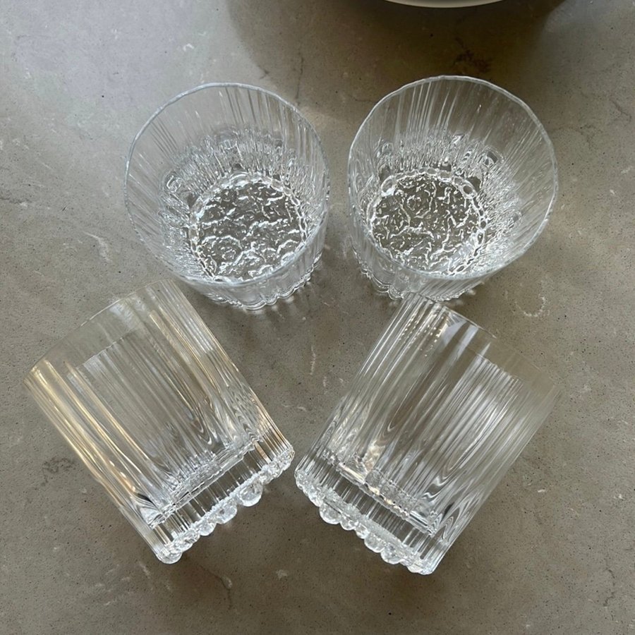 WHISKYGLAS 4 st Iittala Finland