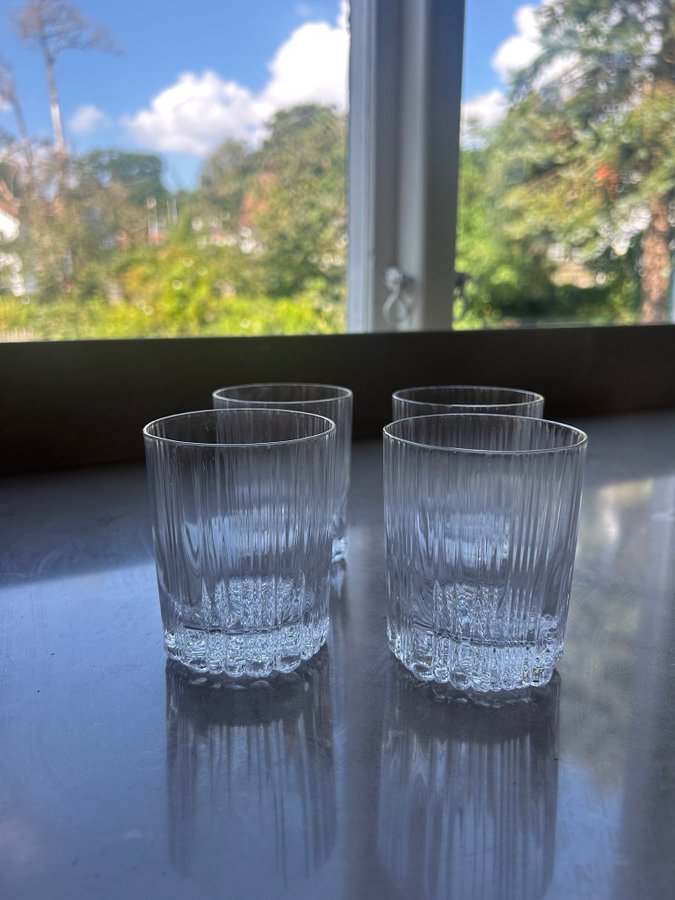 WHISKYGLAS 4 st Iittala Finland