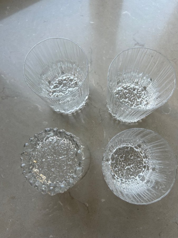 WHISKYGLAS 4 st Iittala Finland