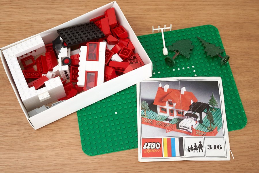 Lego 346 - House with Car - 1969