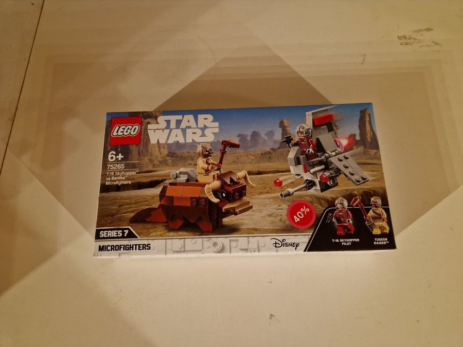 LEGO Star Wars - 75265 T-16 Skyhopper vs Bantha microfighter- Ny/oöppnad