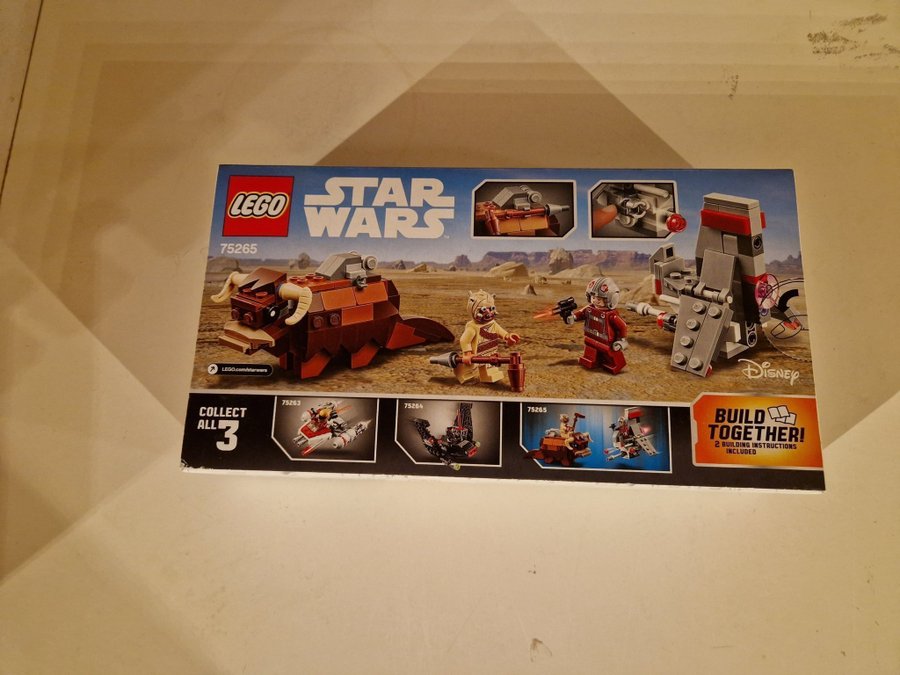 LEGO Star Wars - 75265 T-16 Skyhopper vs Bantha microfighter- Ny/oöppnad