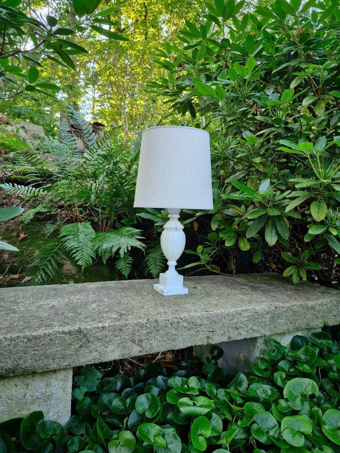 Marmorlampa lampfot Italien marmor retro vintage