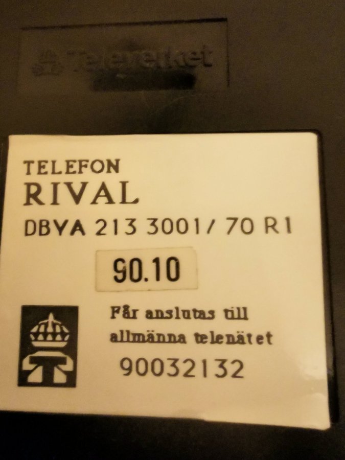 Telefon Rival DBVA 213 3001/70 R1