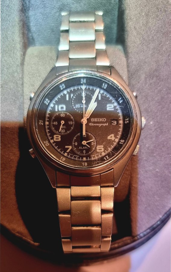 Seiko Chronograph Alarm