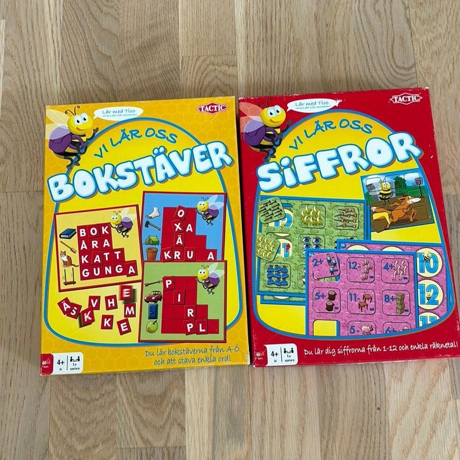 Lär dig läsa och räkna spel