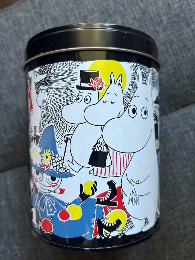 Mumin plåtburk / Förvaring / Burk