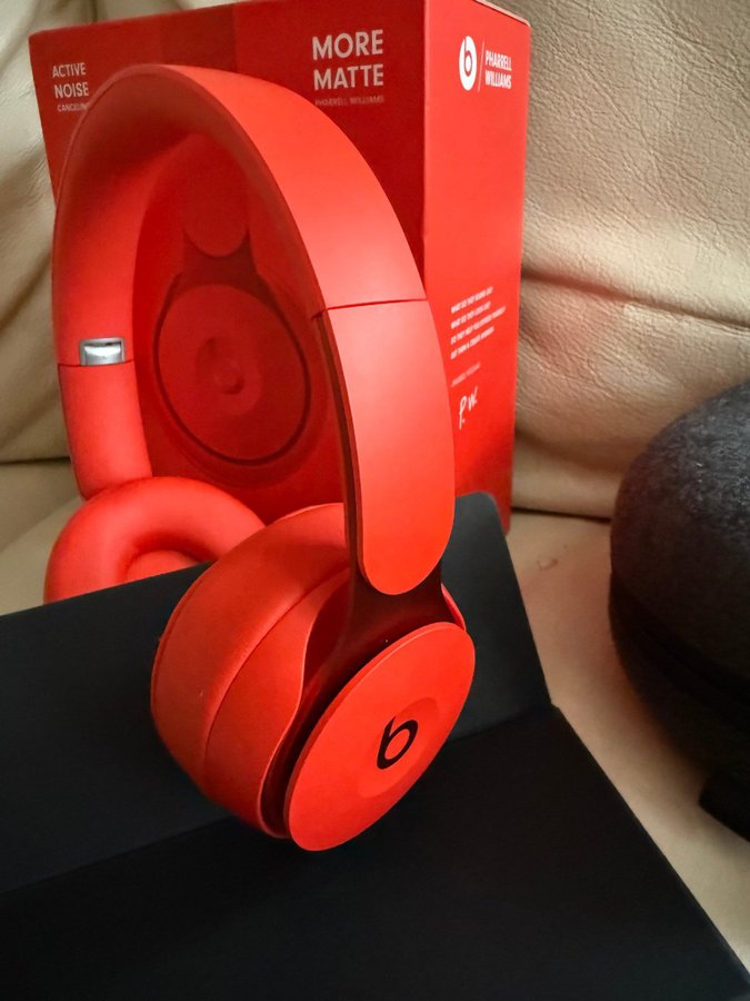 Apple Beats Solo Pro more matte red