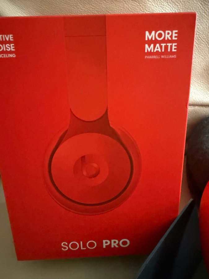 Apple Beats Solo Pro more matte red