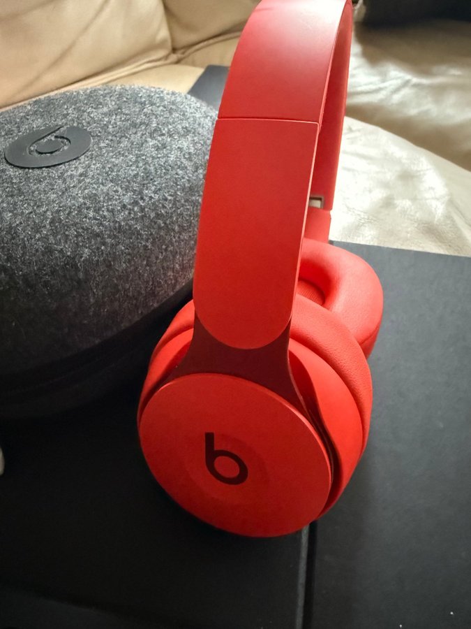 Apple Beats Solo Pro more matte red