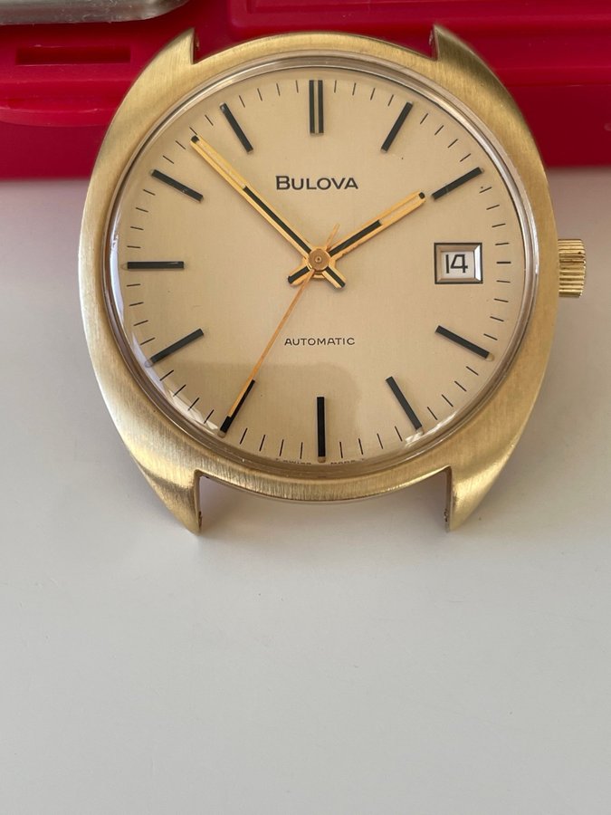 Herrur Bulova Automatisk 18k