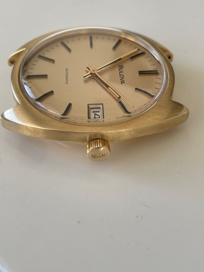 Herrur Bulova Automatisk 18k