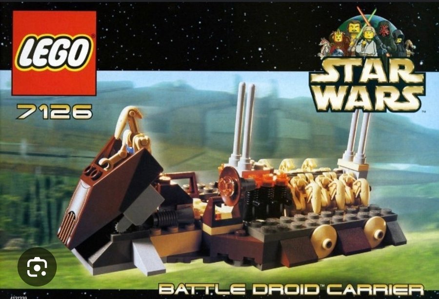 Lego Star Wars 7126 Battle Droid Carrier