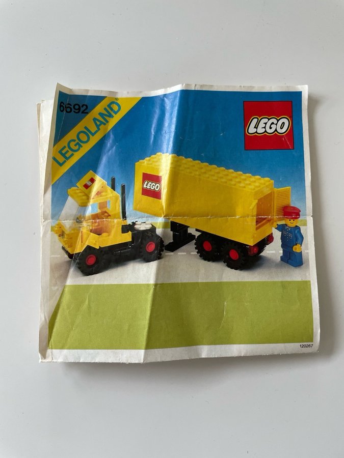 Lego 6692 retro 80-tal