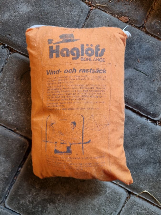 Haglöfs Vind- och rastsäck 3 pers Vintage