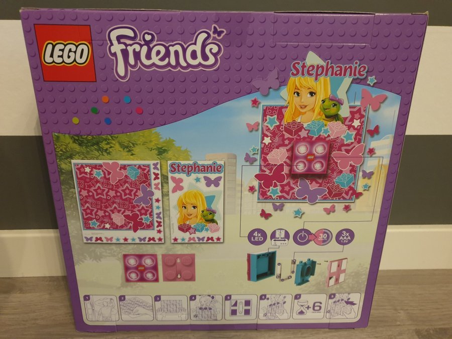 Lego friends ledlite nattlampa ny och oöppnad julklapp julkalender present