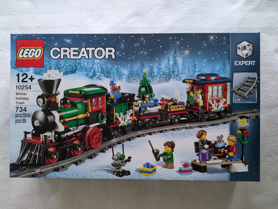 LEGO 10254 Winter Holiday Train - LEGO Creator Expert jul - Vintersemesterståg