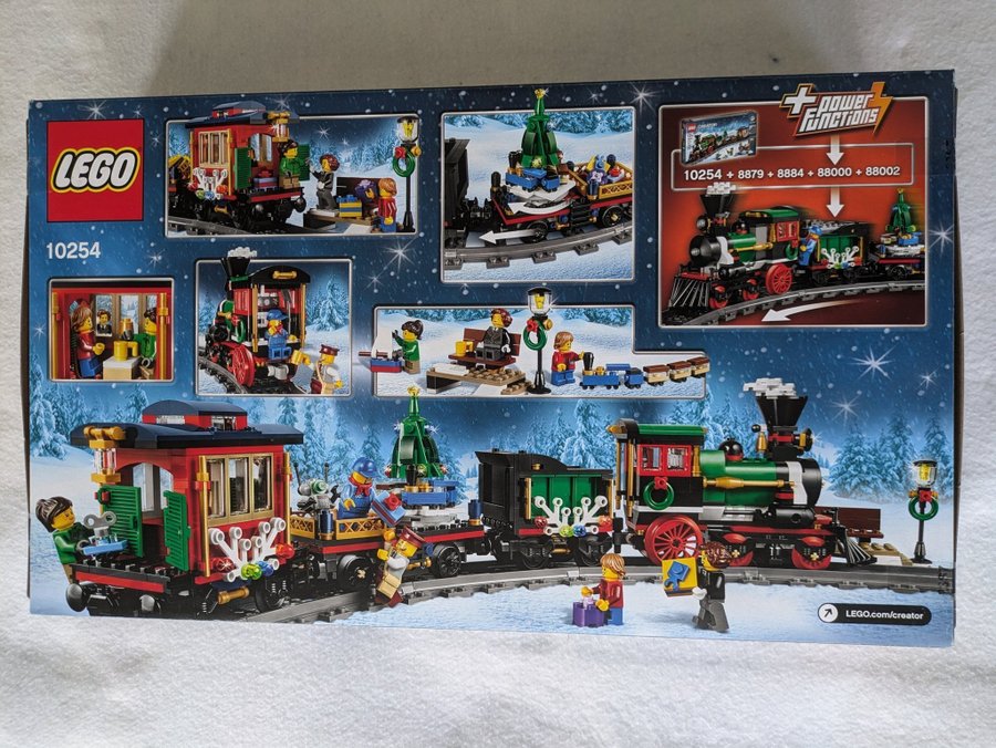 LEGO 10254 Winter Holiday Train - LEGO Creator Expert jul - Vintersemesterståg