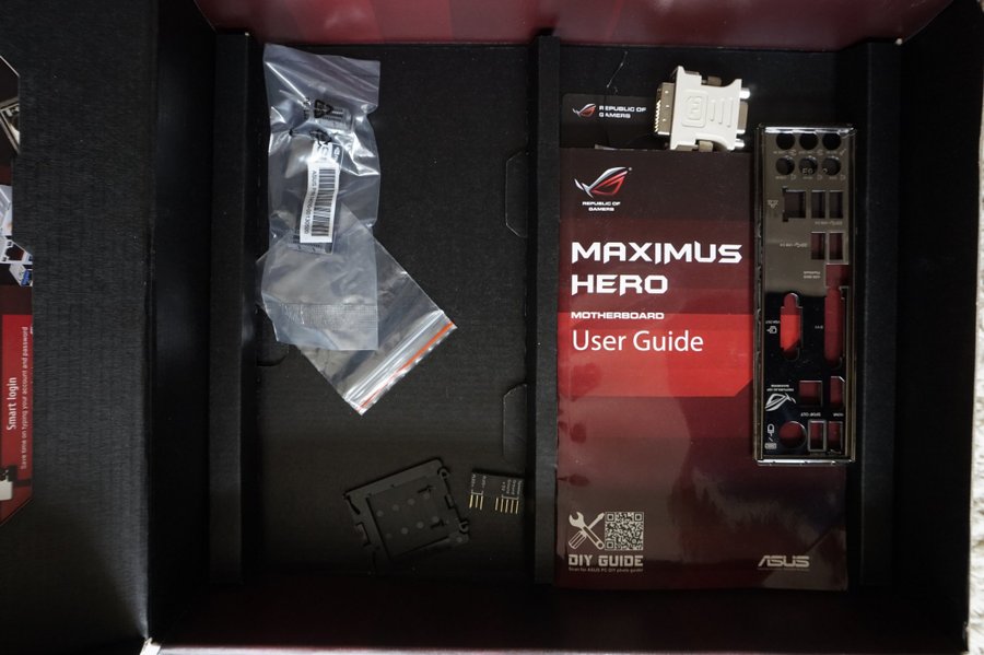 Asus RoG Maximus VII Hero samlarmoderkort i kartong (M2 Z97 ATX LGA 1150)