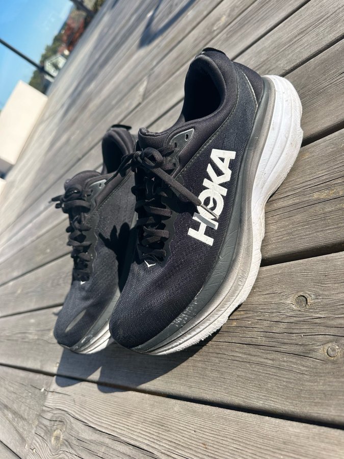 Hoka One One Bondi 8 Herr Löparskor Svart -