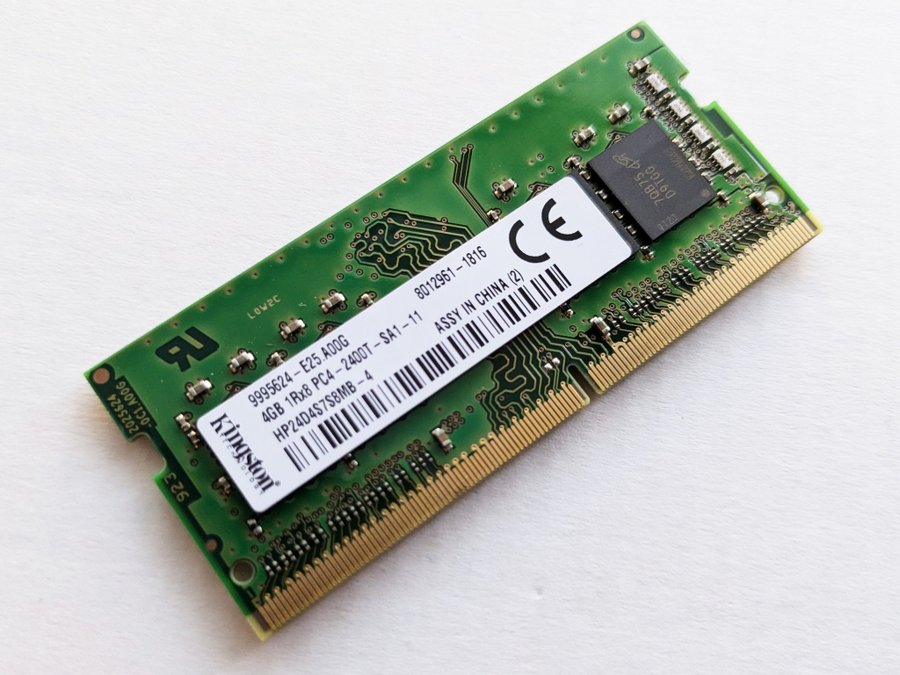 Kingston 4GB 2400MHz DDR4 PC4-19200 non-ECC Unbuffered HP24D4S7S8MB-4 - (R09)