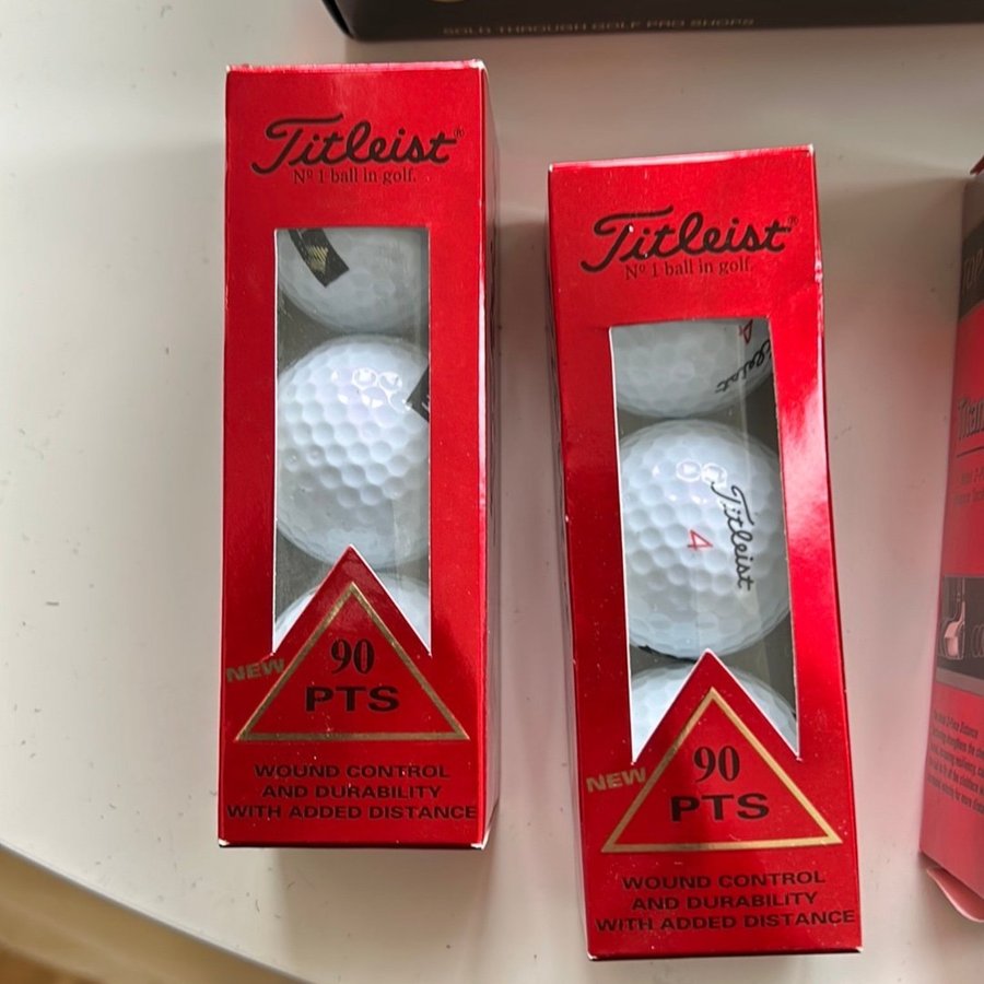 Golfbollar - Blandat paket