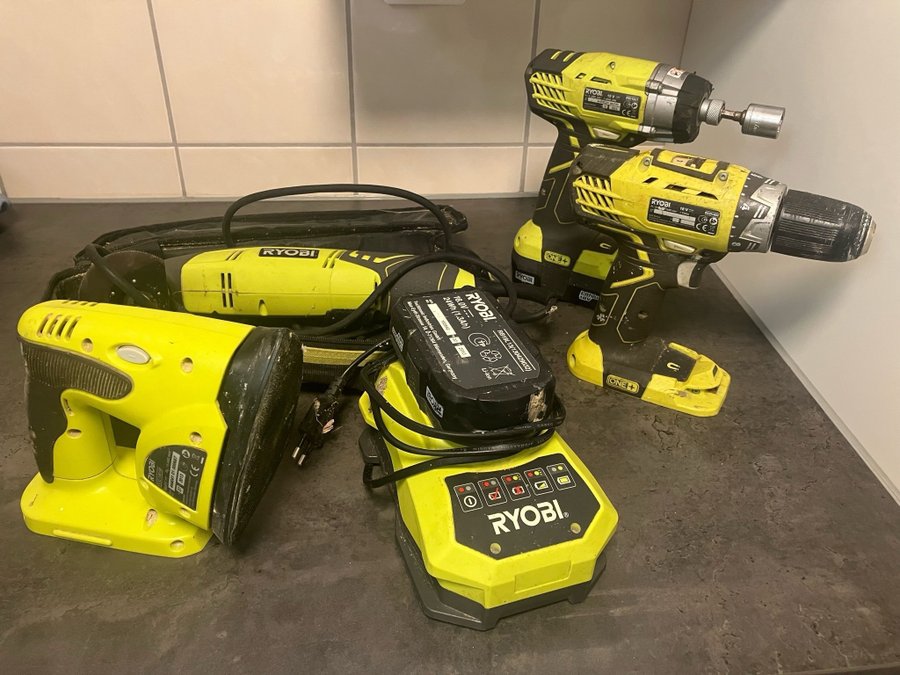 Ryobi 18V Verktygssats