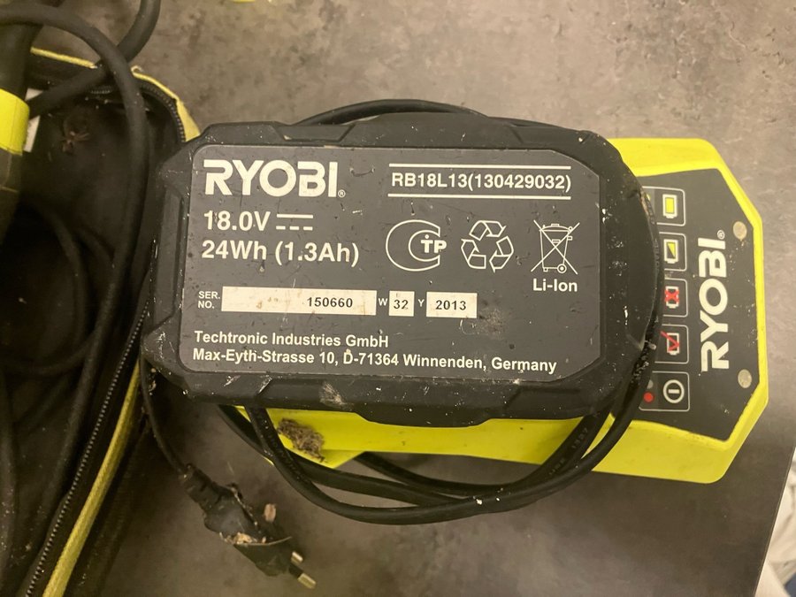 Ryobi 18V Verktygssats