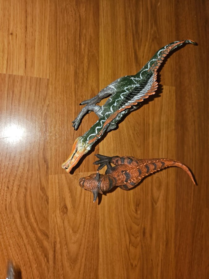 Spinosaurus  Carnotaurus dinosauriefigurer