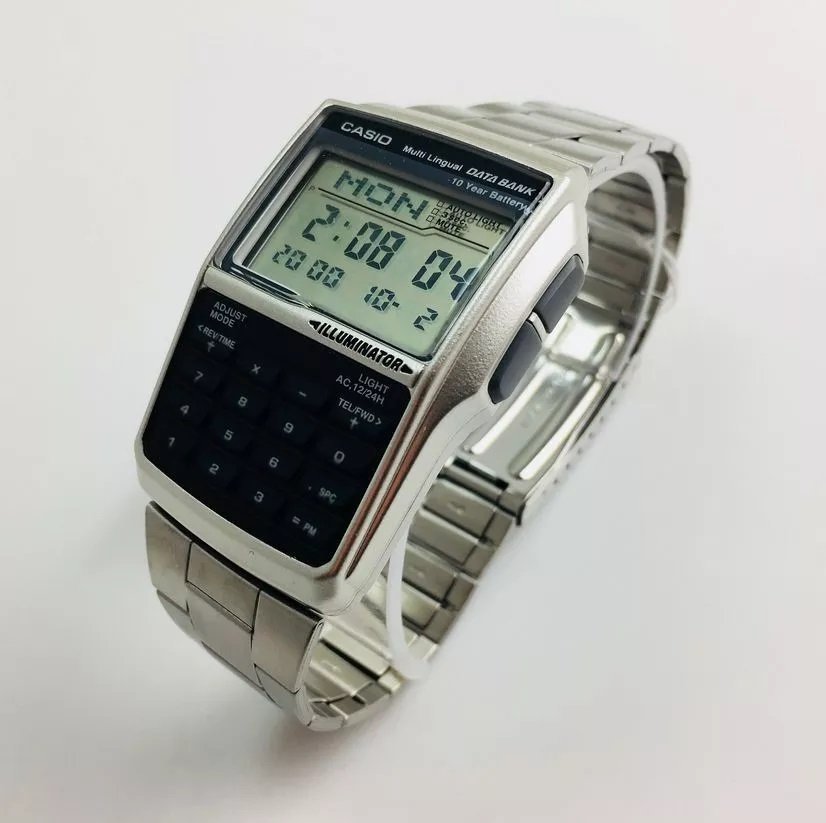 Casio Vintage DBC32D-1ADF Databank Calculator Watch