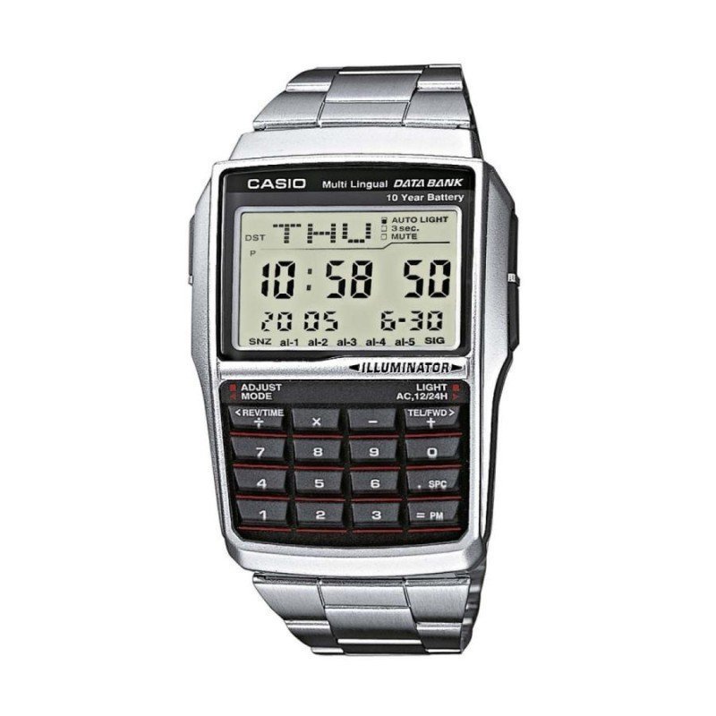 Casio Vintage DBC32D-1ADF Databank Calculator Watch