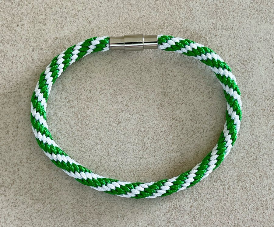 Armband Hammarby Bajen 19cm - rostfritt magnetspänne