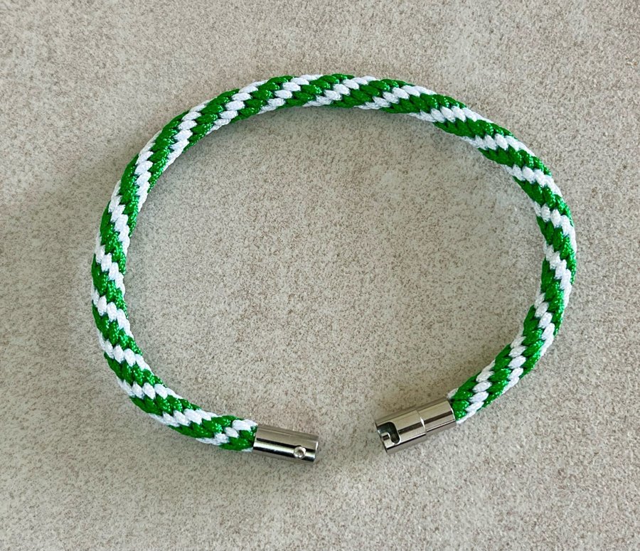 Armband Hammarby Bajen 19cm - rostfritt magnetspänne