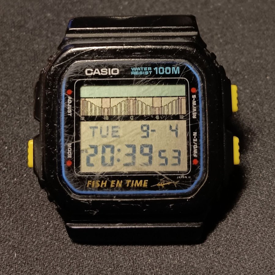 Casio - Fish En Time - Digital Klocka