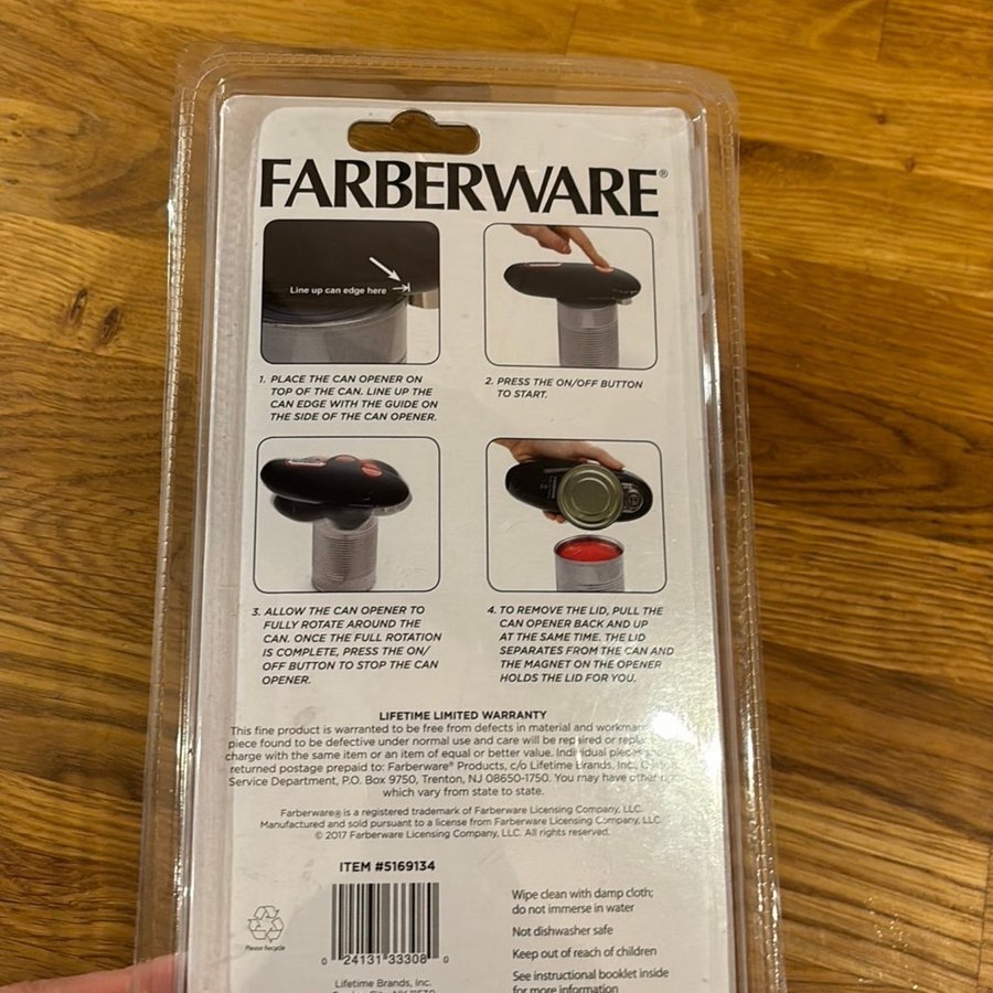 Farberware Professionell Automatisk Burköppnare