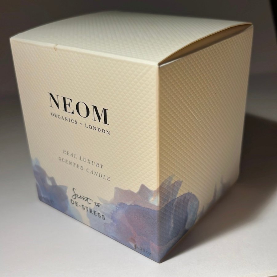 NEOM Scent To De-Stress Candle 185g 652oz (new)