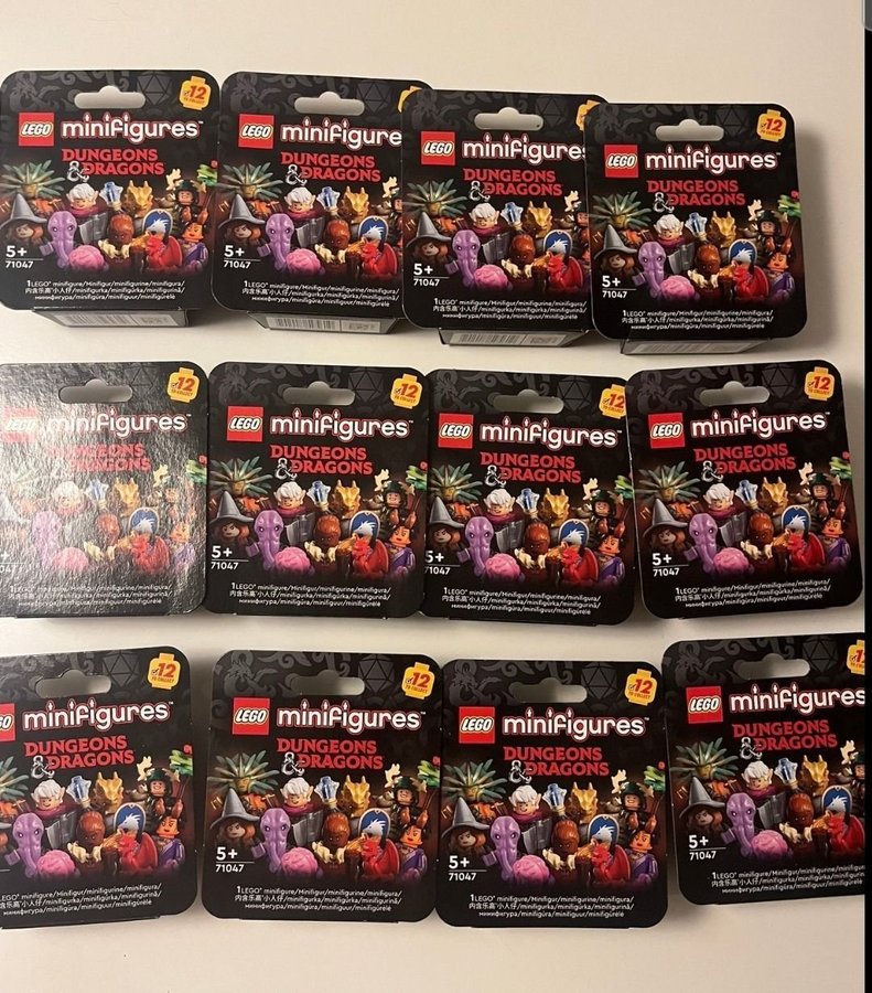 Komplett set Lego Minifigures Dungeons  Dragons