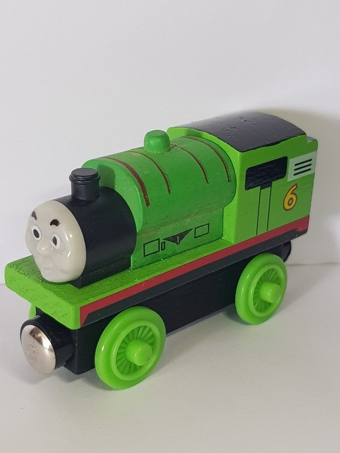 Thomas the tank engine modell tåg av trä Percy