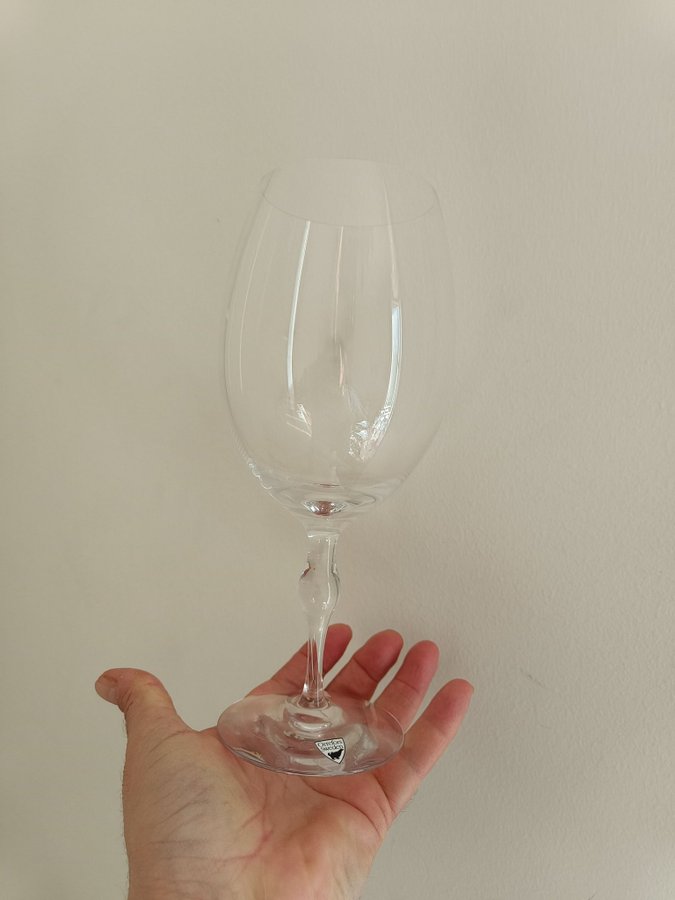 2 ST ORREFORS GLAS H 23CM:D 7:8CM