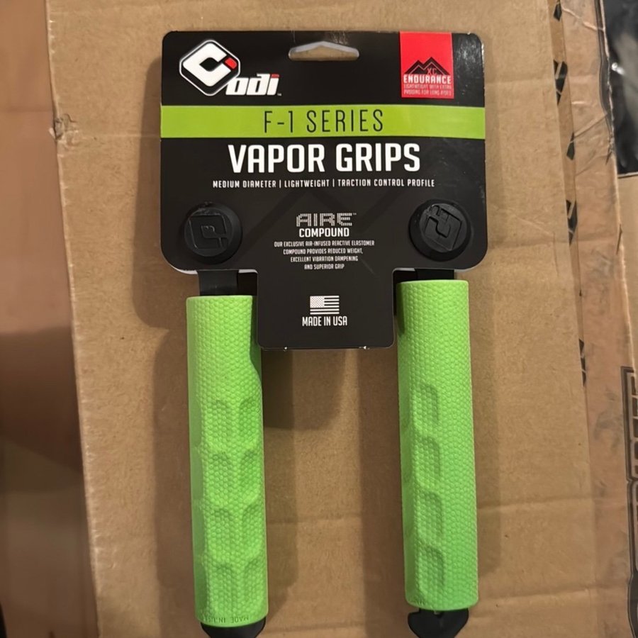 ODI F-1 Series Vapor Grips - Grønne