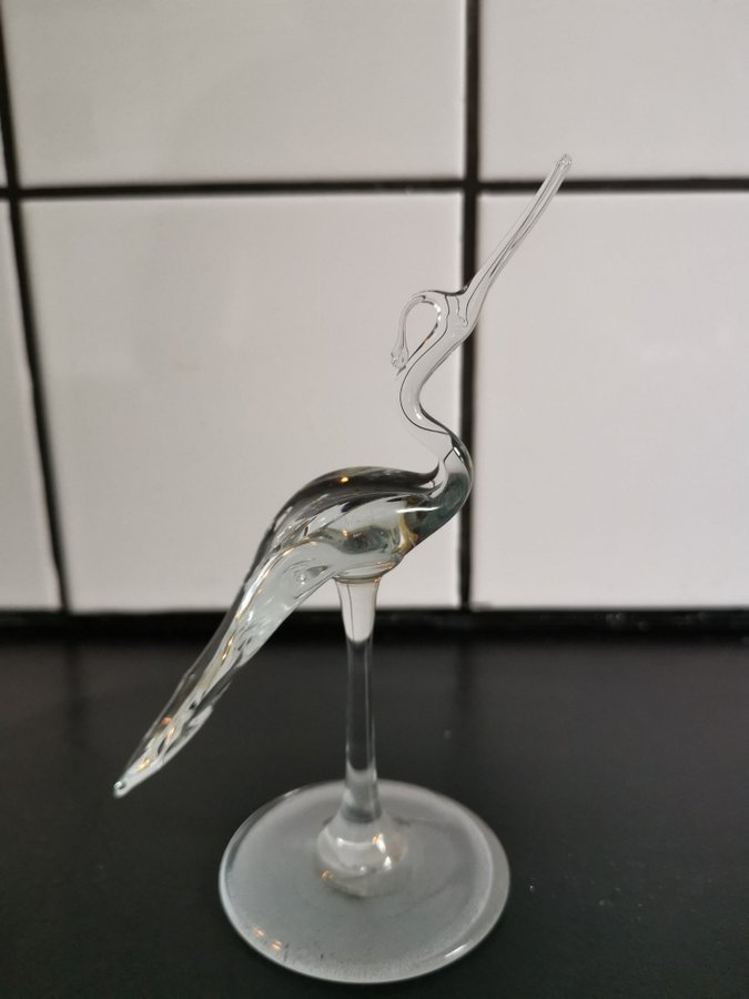 Glasfigurer - Svan Stork  Isbjörn