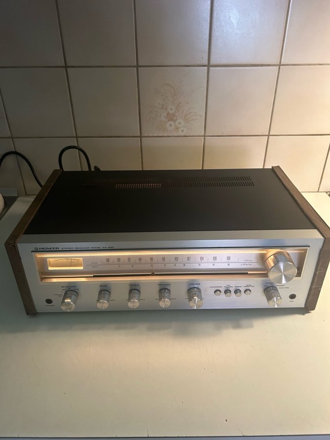 PIONEER STEREO FÖRSTÄRKARE RECIVER MODEL S X 450