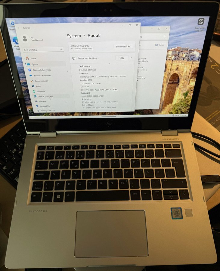 HP EliteBook x360 1030 G2