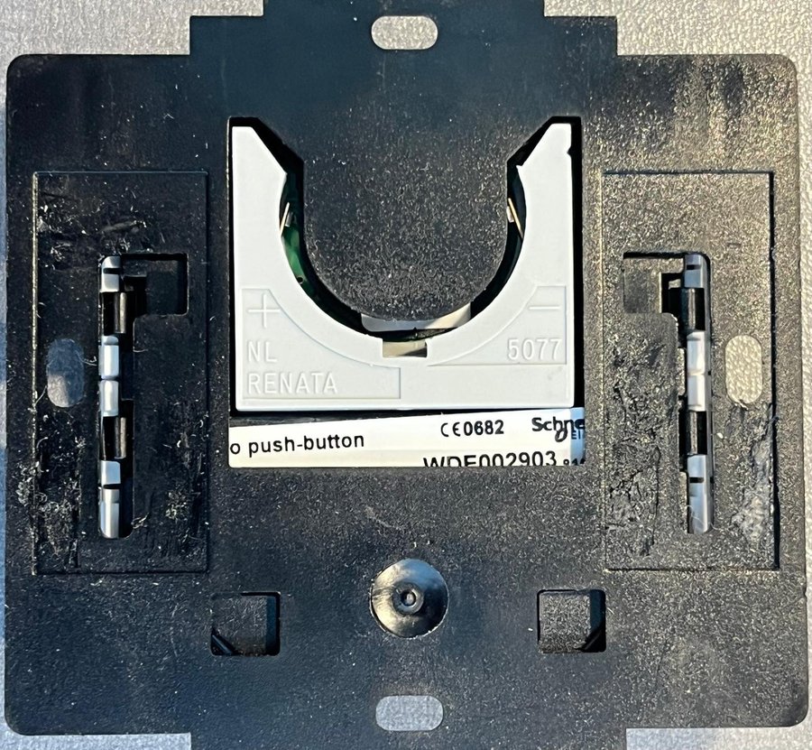 Schneider Electric - Z-Wave tryckknapp Exxact Connect 2 vippor vit