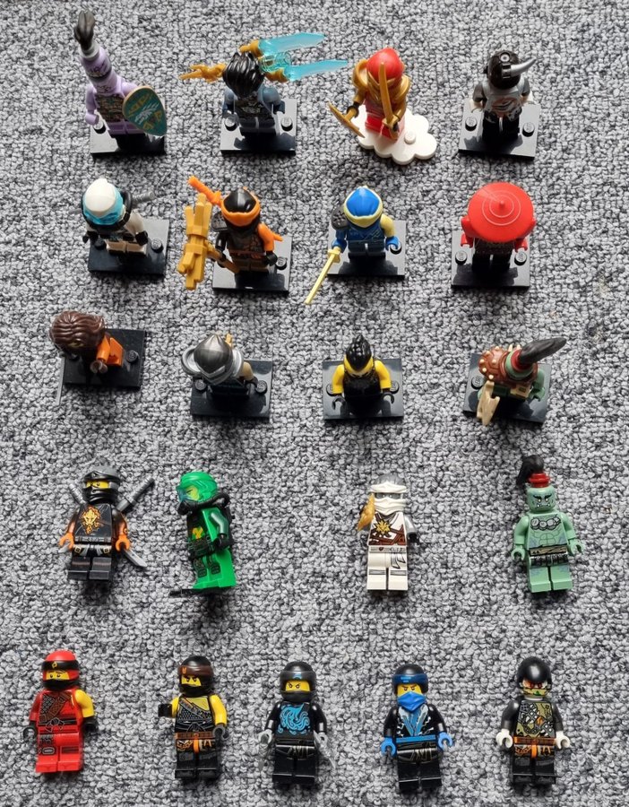 21st Lego Ninjago Minifigurer